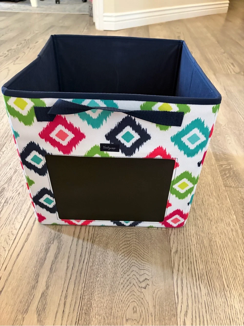 Thirty-One Gifts Multicolor Diamond Fabric Storage Bin